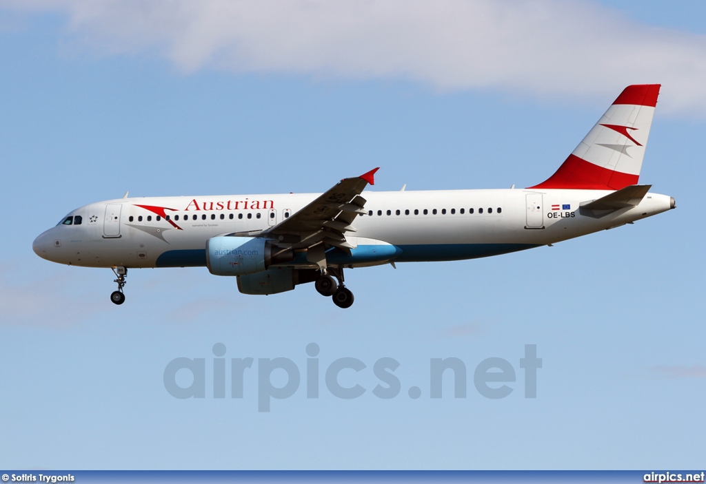 OE-LBS, Airbus A320-200, Austrian