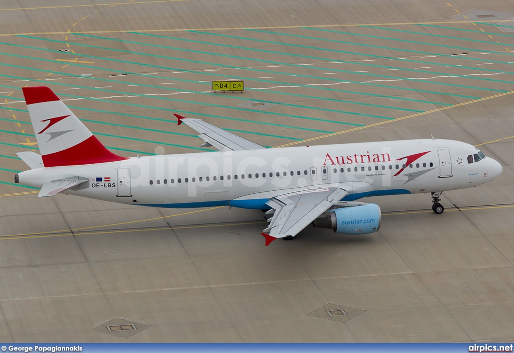 OE-LBS, Airbus A320-200, Austrian