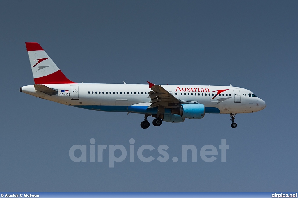 OE-LBS, Airbus A320-200, Austrian