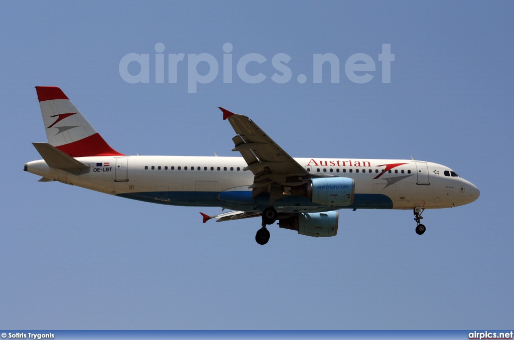 OE-LBT, Airbus A320-200, Austrian