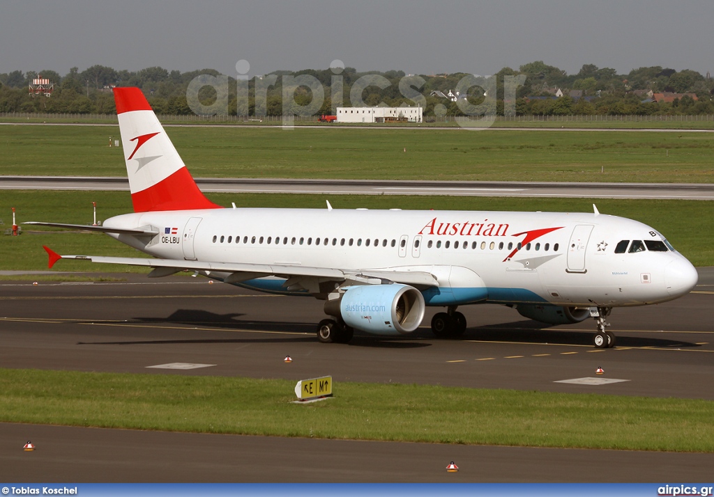 OE-LBU, Airbus A320-200, Austrian