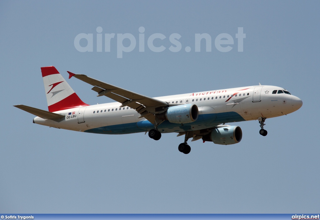 OE-LBU, Airbus A320-200, Austrian