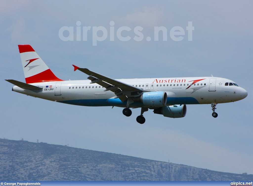 OE-LBU, Airbus A320-200, Austrian