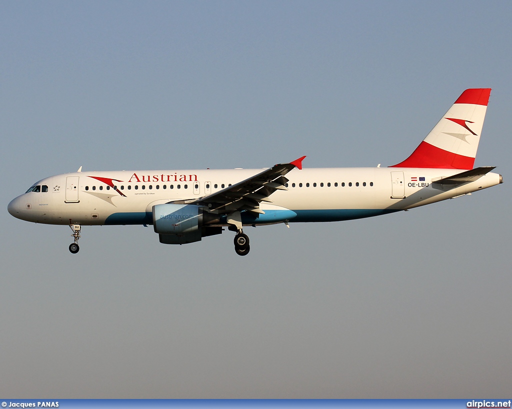 OE-LBU, Airbus A320-200, Austrian