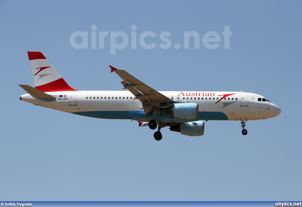 OE-LBV, Airbus A320-200, Austrian