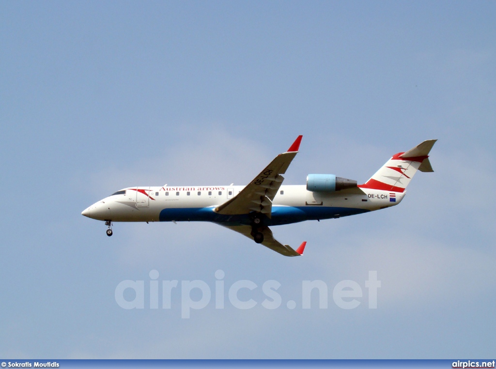 OE-LCH, Bombardier CRJ-200LR, Austrian Arrows (Tyrolean Airways)