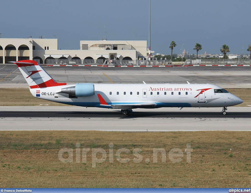 OE-LCJ, Bombardier CRJ-200LR, Austrian Arrows (Tyrolean Airways)