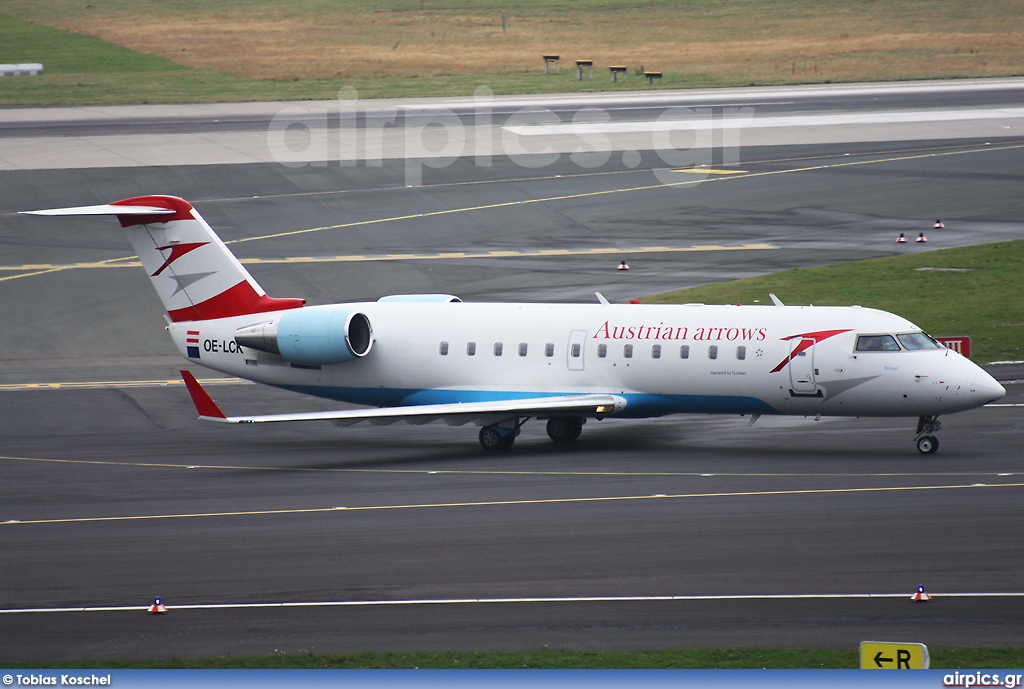 OE-LCK, Bombardier CRJ-200LR, Austrian Arrows (Tyrolean Airways)