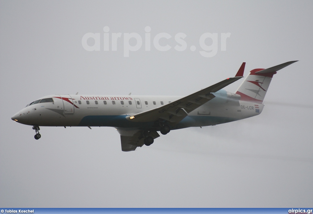 OE-LCR, Bombardier CRJ-200, Austrian Arrows (Tyrolean Airways)