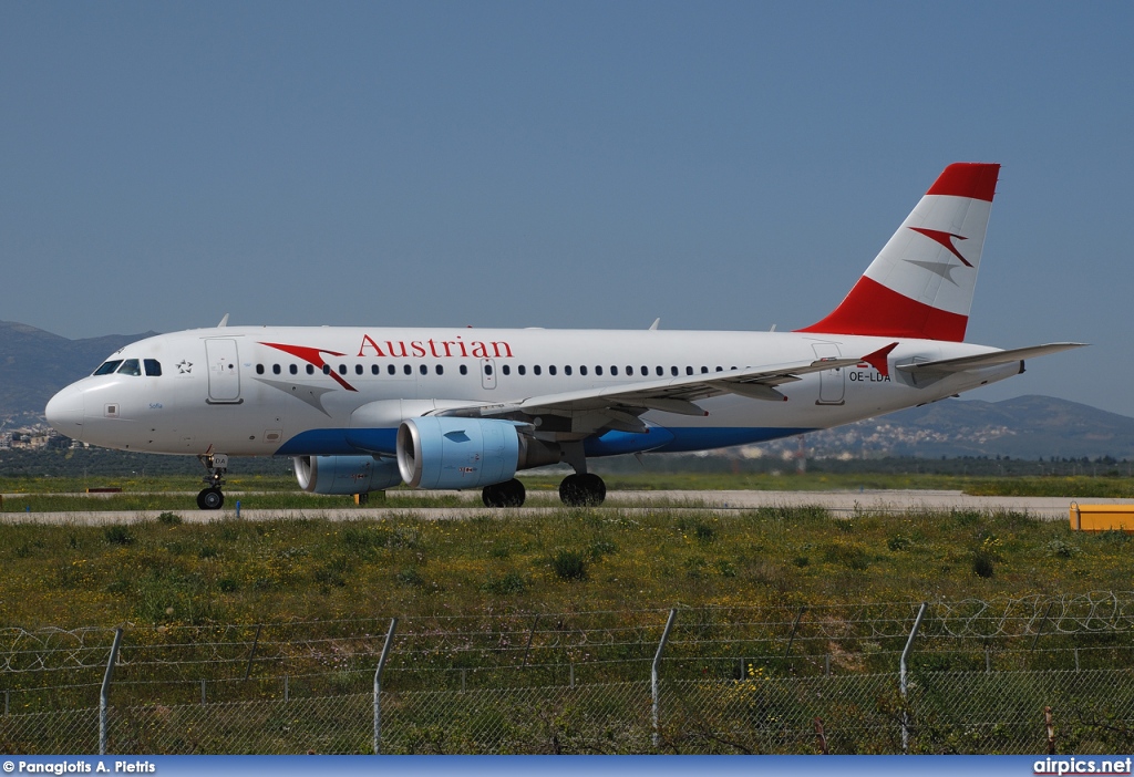 OE-LDA, Airbus A319-100, Austrian