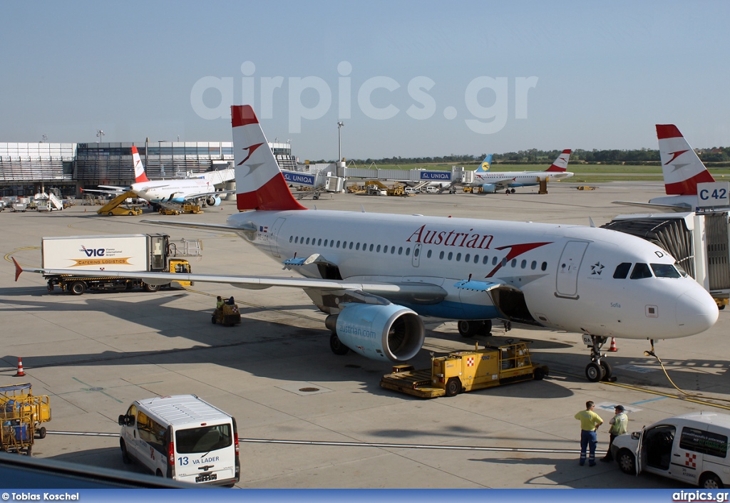 OE-LDA, Airbus A319-100, Austrian