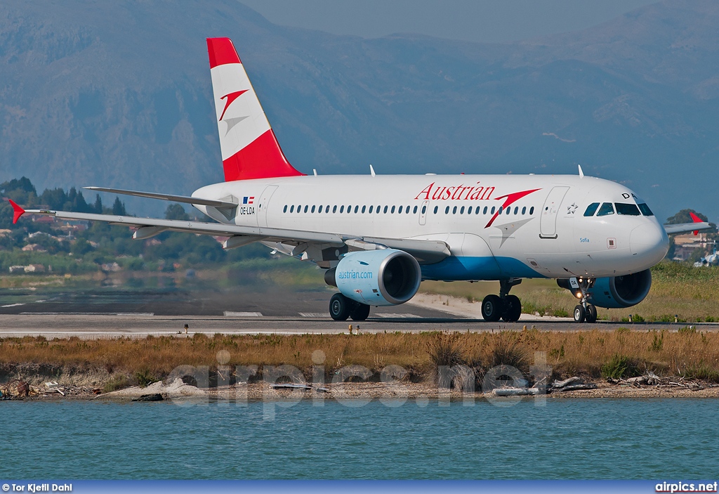 OE-LDA, Airbus A319-100, Austrian