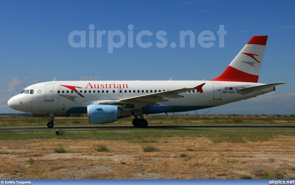 OE-LDC, Airbus A319-100, Austrian