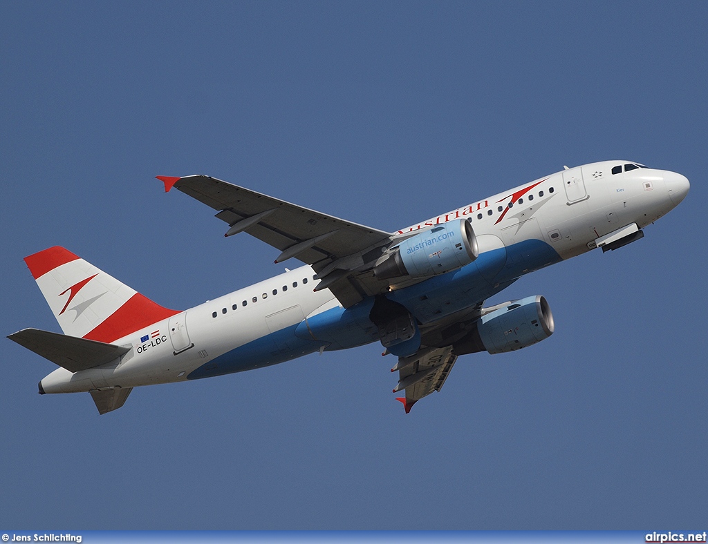 OE-LDC, Airbus A319-100, Austrian