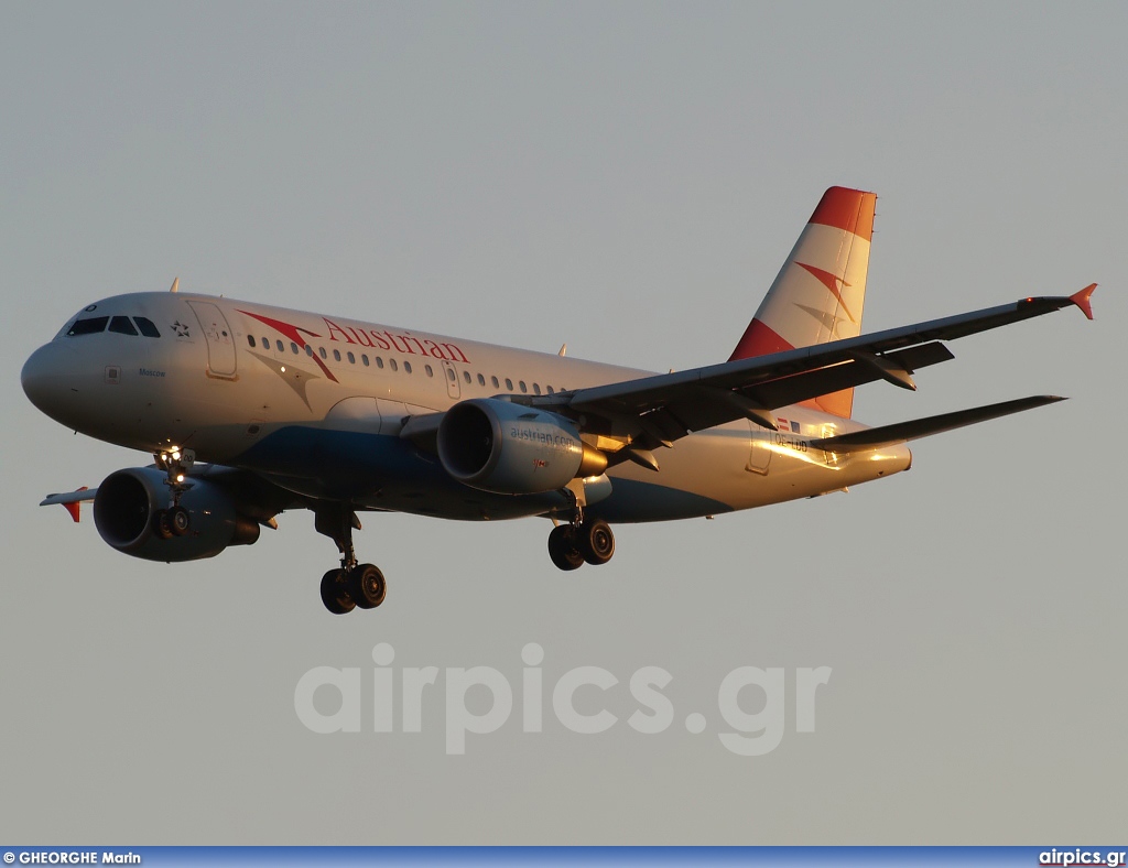 OE-LDD, Airbus A319-100, Austrian