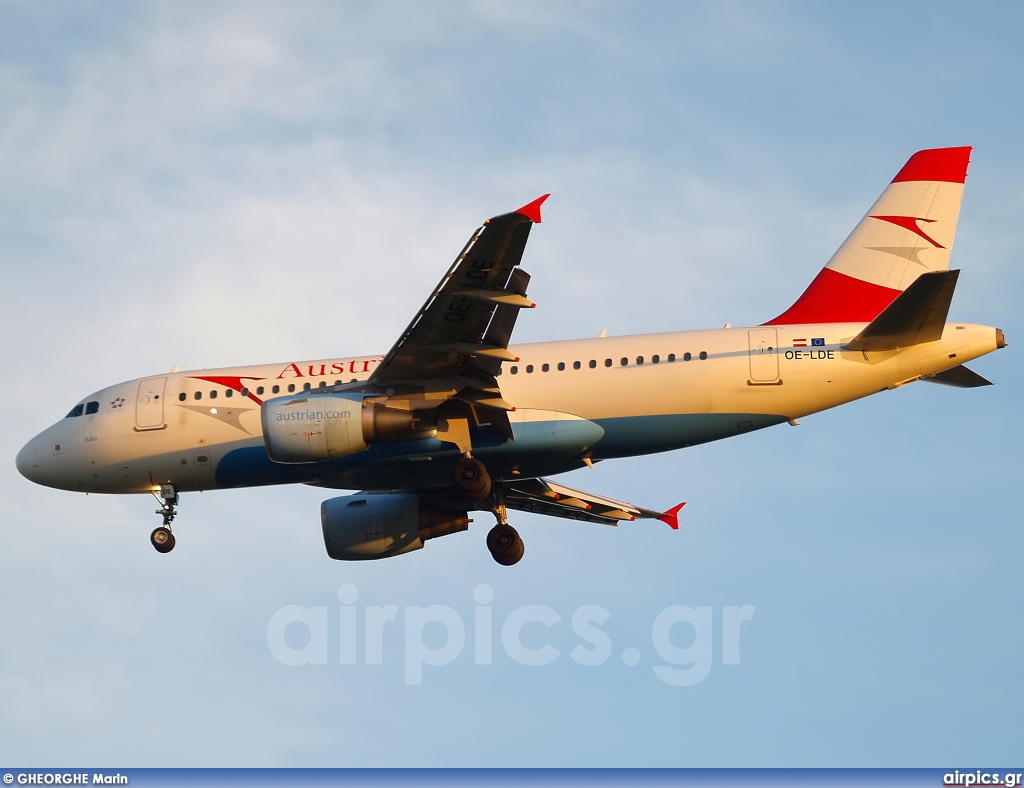 OE-LDE, Airbus A319-100, Austrian