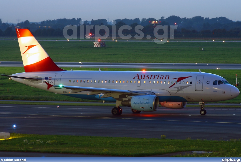 OE-LDG, Airbus A319-100, Austrian