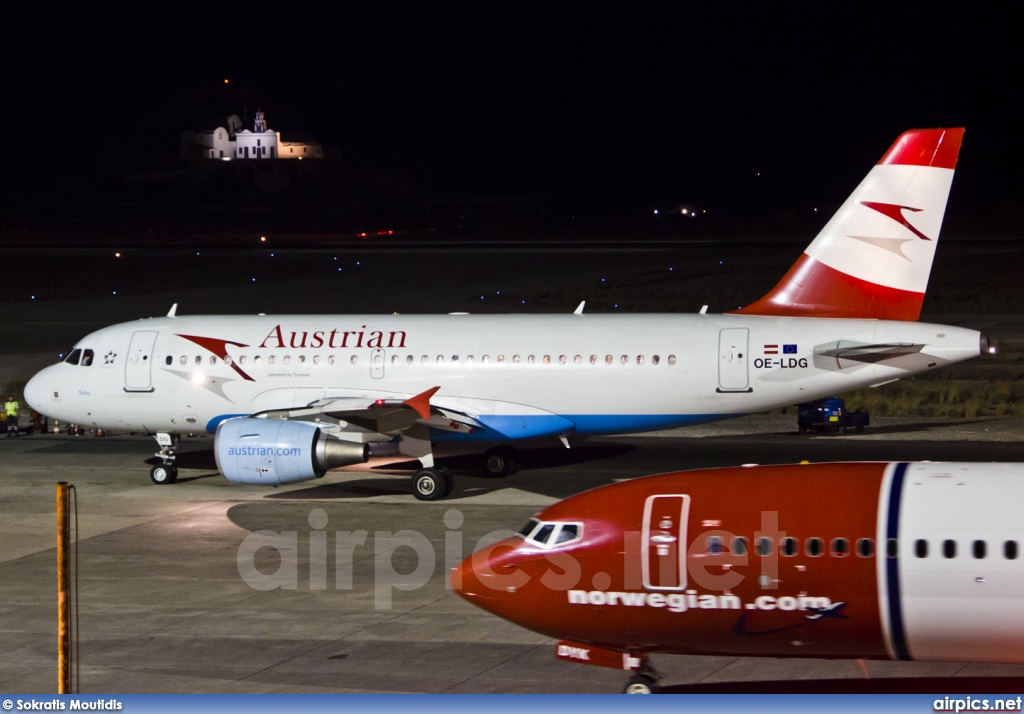 OE-LDG, Airbus A319-100, Austrian