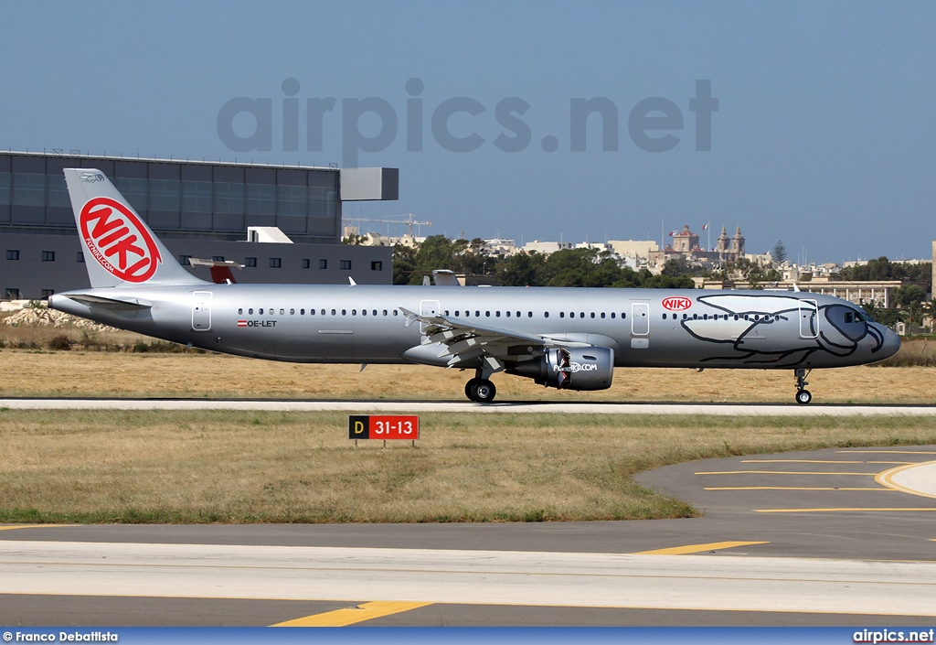 OE-LET, Airbus A321-200, Niki