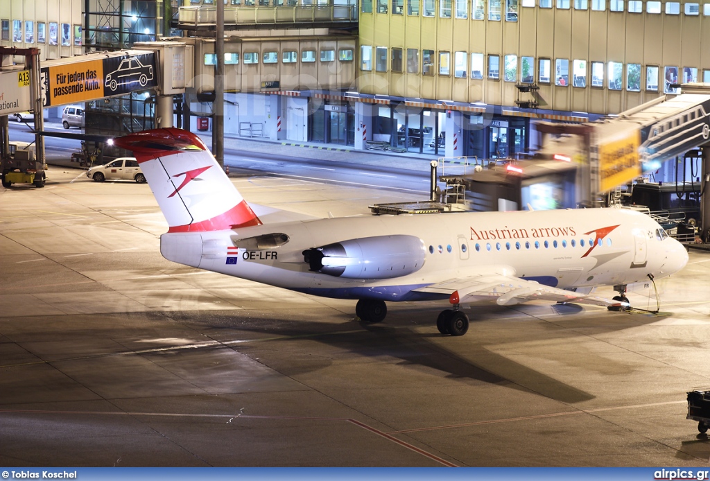 OE-LFR, Fokker 70, Austrian Arrows (Tyrolean Airways)