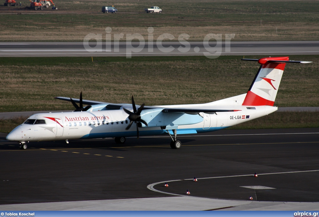 OE-LGA, De Havilland Canada DHC-8-400Q Dash 8, Austrian Arrows (Tyrolean Airways)