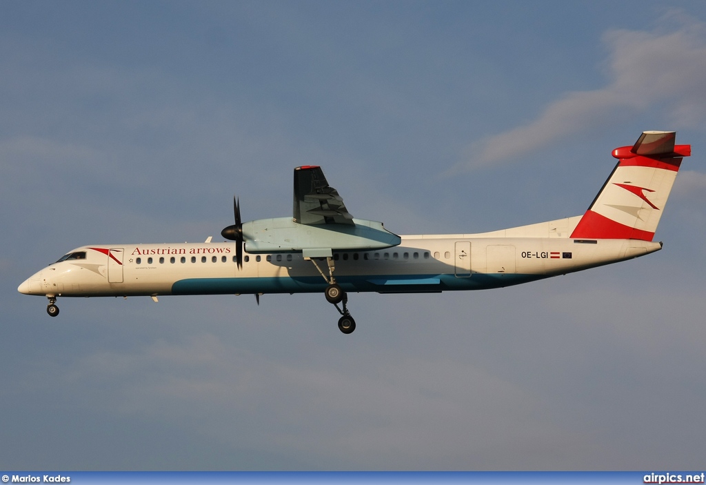 OE-LGI, De Havilland Canada DHC-8-400Q Dash 8, Austrian Arrows (Tyrolean Airways)