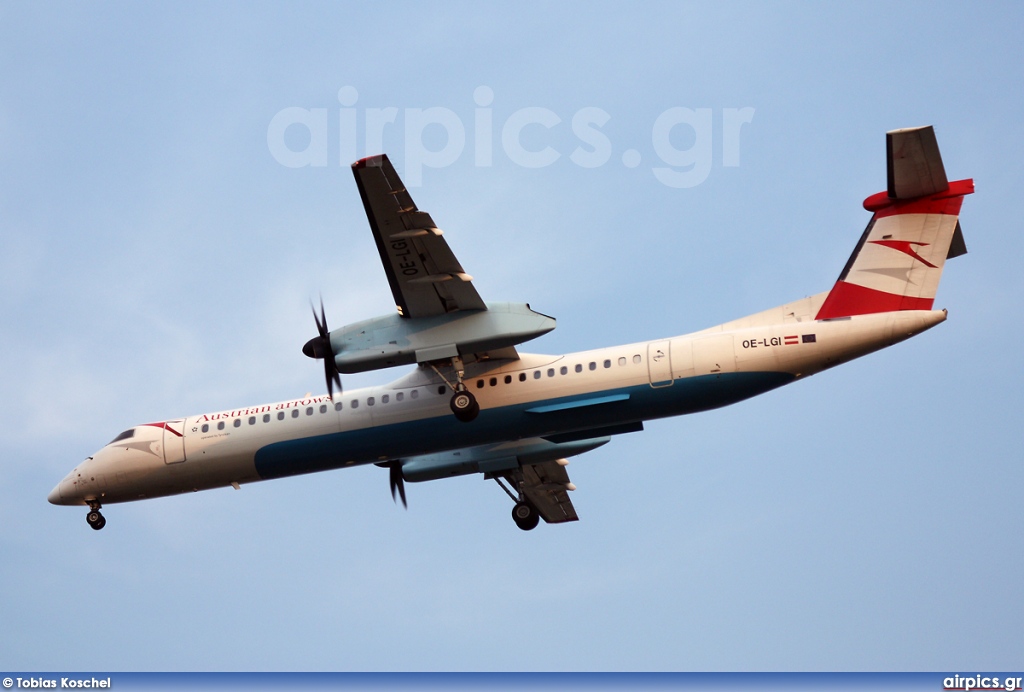 OE-LGI, De Havilland Canada DHC-8-400Q Dash 8, Austrian Arrows (Tyrolean Airways)