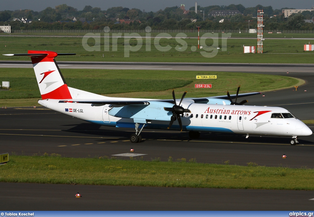 OE-LGL, De Havilland Canada DHC-8-400Q Dash 8, Austrian Arrows (Tyrolean Airways)