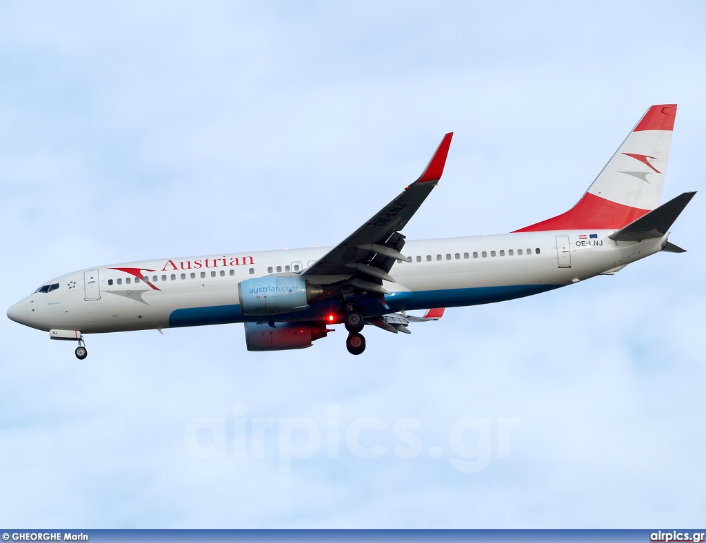 OE-LNJ, Boeing 737-800, Austrian