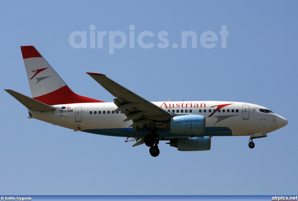 OE-LNM, Boeing 737-600, Austrian