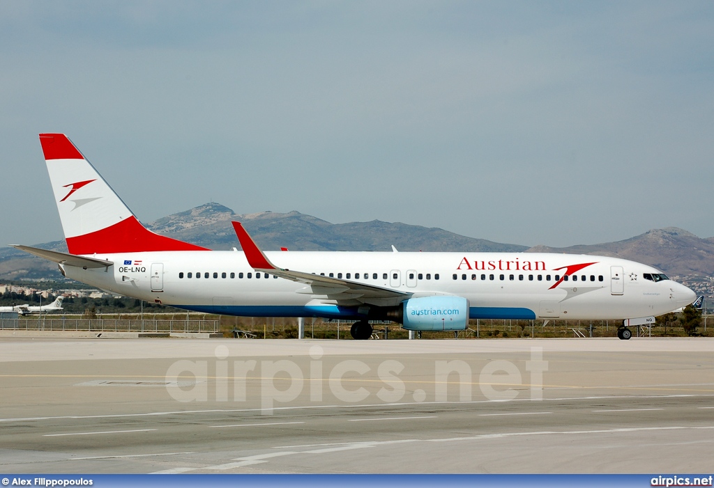 OE-LNQ, Boeing 737-800, Austrian