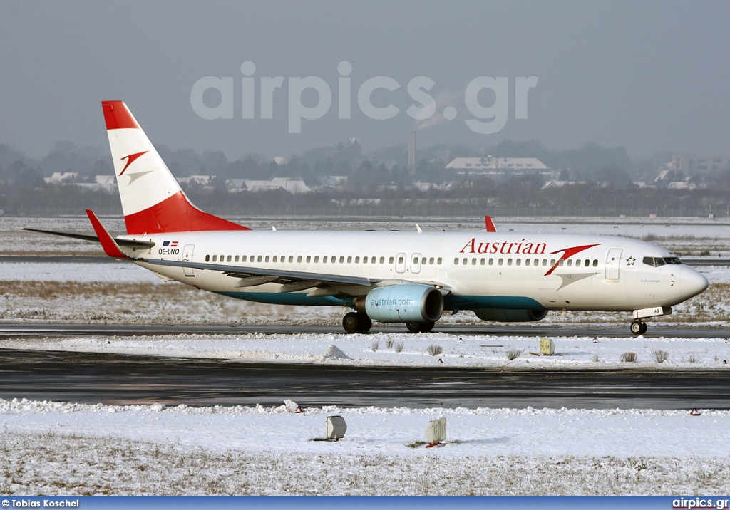 OE-LNQ, Boeing 737-800, Austrian