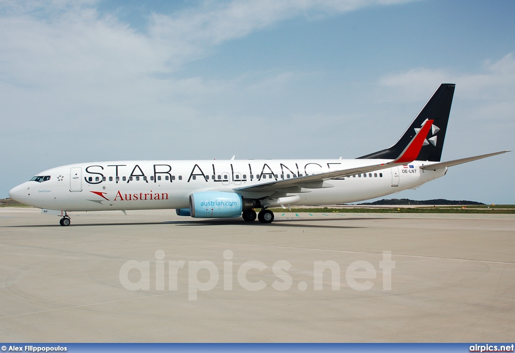 OE-LNT, Boeing 737-800, Austrian