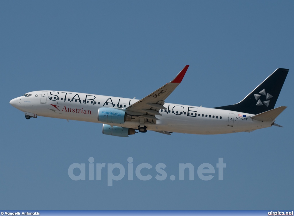 OE-LNT, Boeing 737-800, Austrian