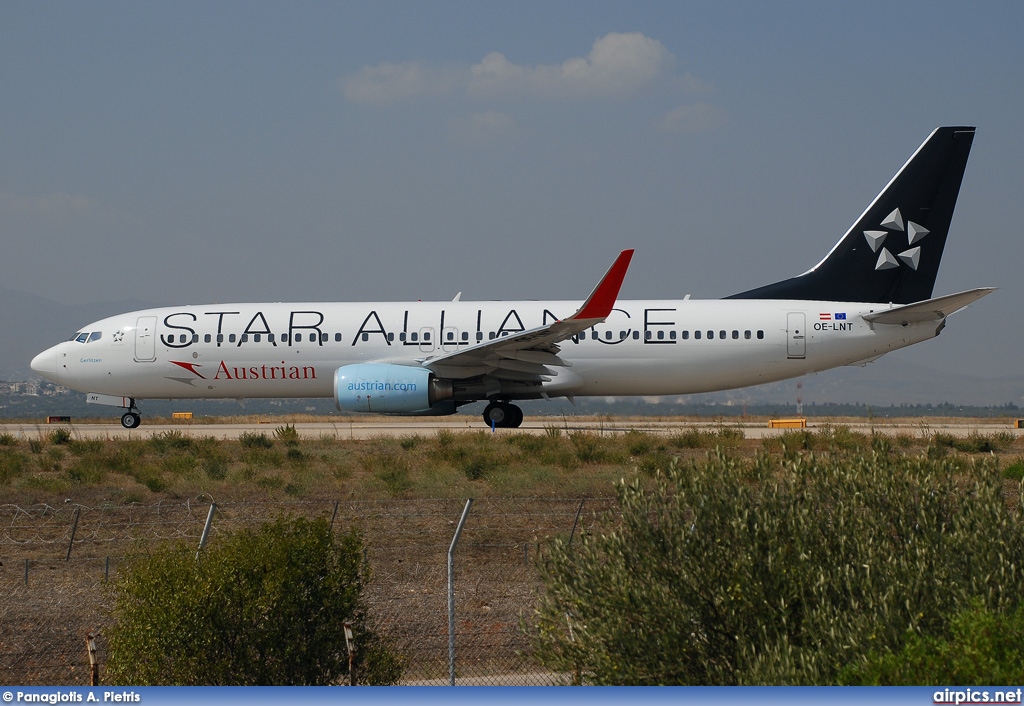 OE-LNT, Boeing 737-800, Austrian