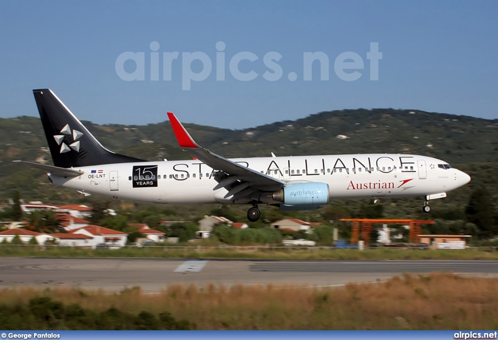 OE-LNT, Boeing 737-800, Austrian