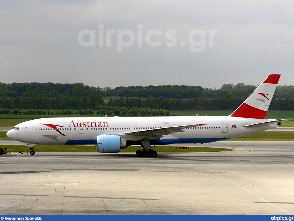 OE-LPA, Boeing 777-200ER, Austrian