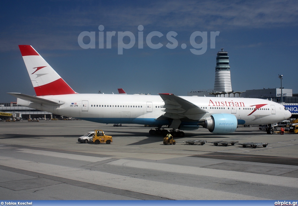 OE-LPB, Boeing 777-200, Austrian