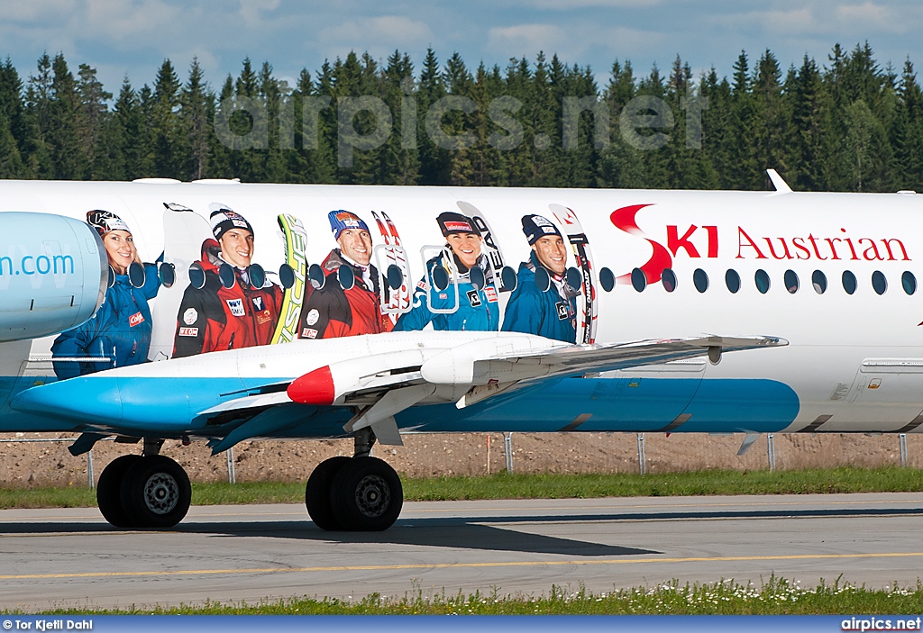 OE-LVM, Fokker F100, Austrian Arrows (Tyrolean Airways)