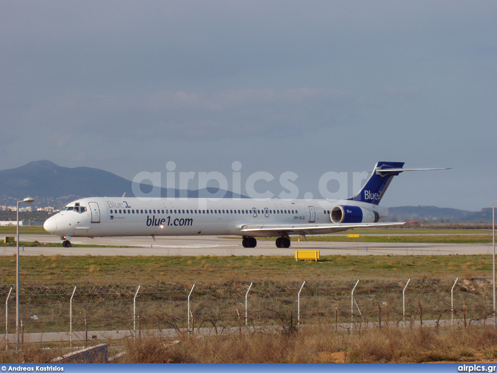 OH-BLU, McDonnell Douglas MD-90-30, Blue1