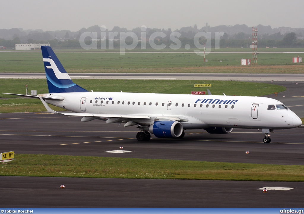 OH-LKI, Embraer ERJ 190-100LR (Embraer 190), Finnair