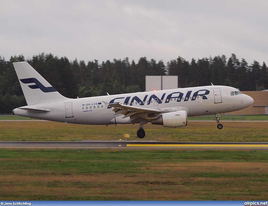 OH-LVA, Airbus A319-100, Finnair