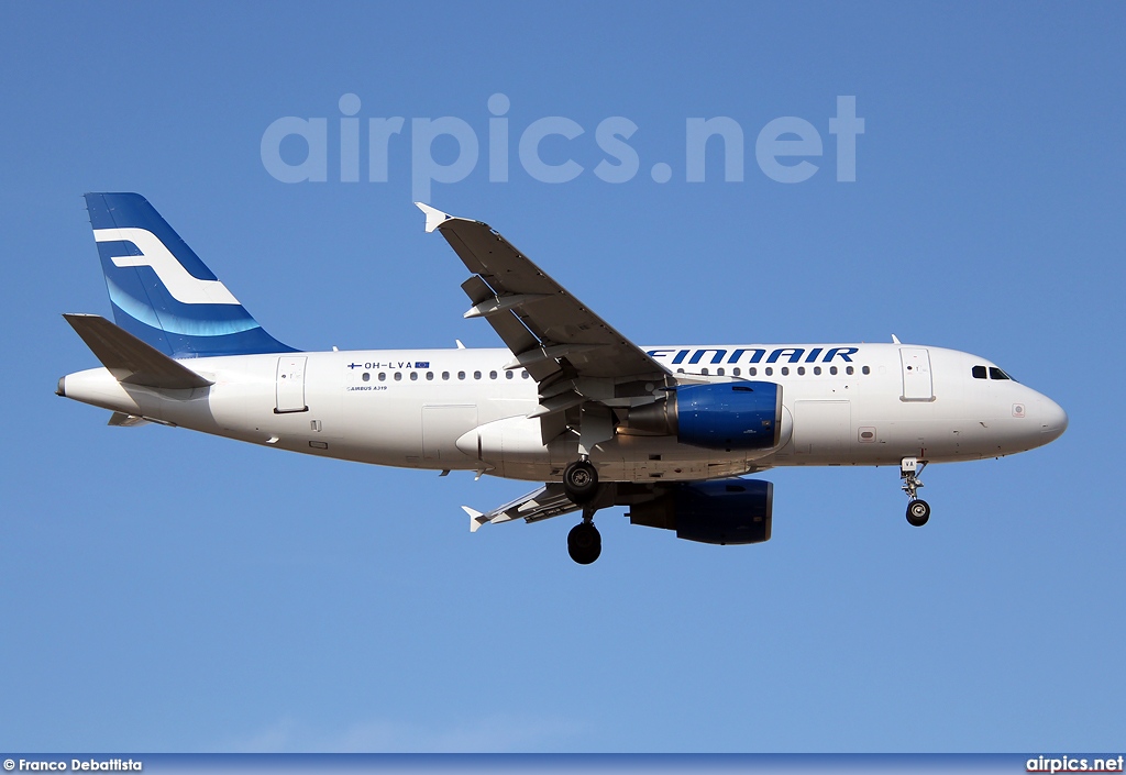 OH-LVA, Airbus A319-100, Finnair