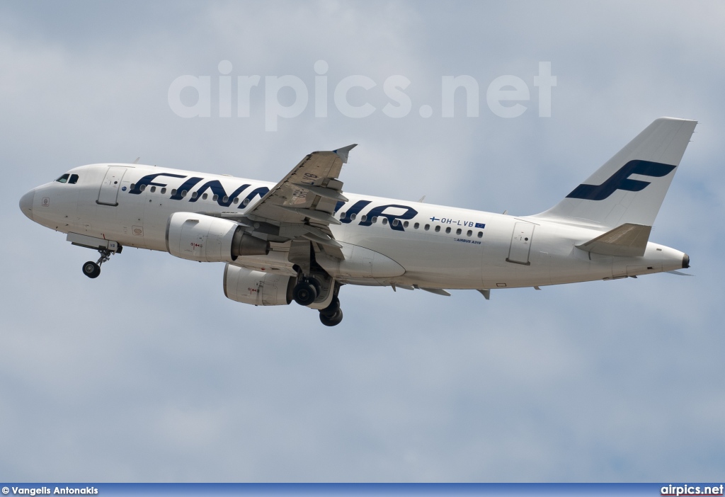 OH-LVB, Airbus A319-100, Finnair