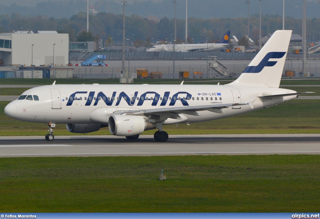 OH-LVC, Airbus A319-100, Finnair