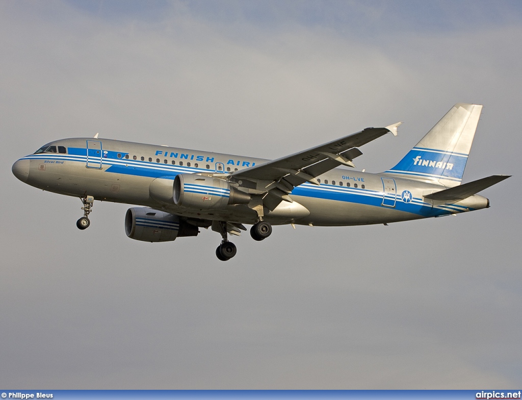 OH-LVE, Airbus A319-100, Finnair