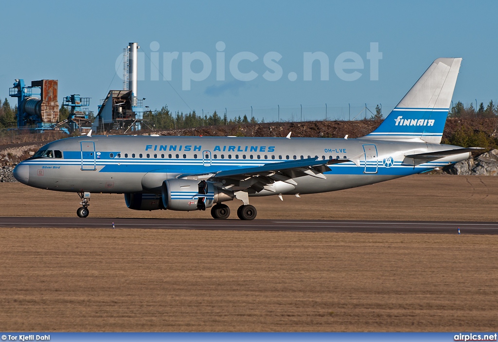 OH-LVE, Airbus A319-100, Finnair