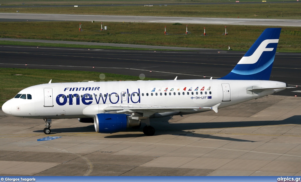 OH-LVF, Airbus A319-100, Finnair