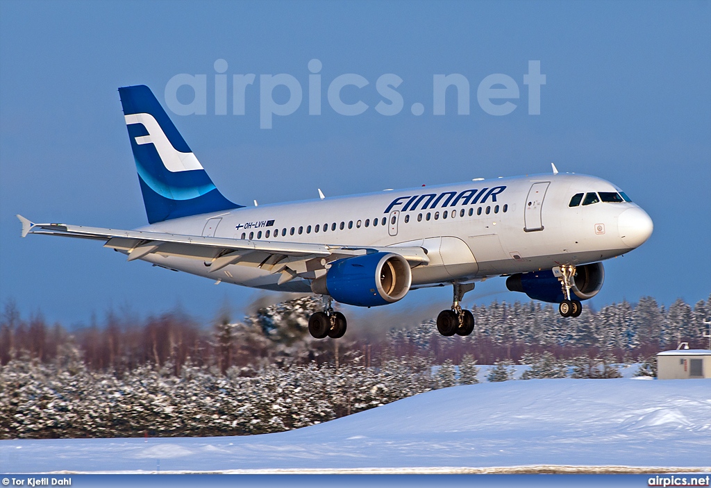 OH-LVH, Airbus A319-100, Finnair