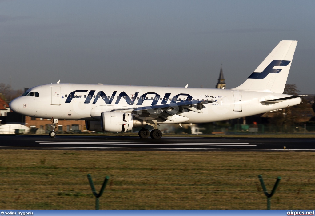 OH-LVI, Airbus A319-100, Finnair